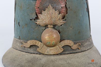 Shako modèle 1872 d'élève officier de l'Ecole...