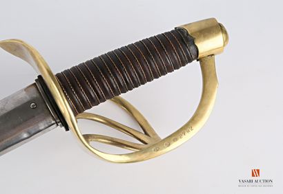 Sabre de cuirassier modèle an XIII, lame...