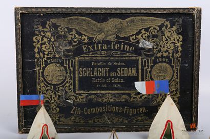 J.HAFFNER : ensemble de 57 soldats en étain,...