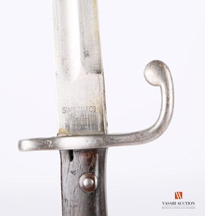 Baïonnette brésilienne modèle 1908, lame...