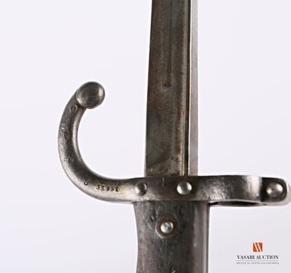 Baïonnette Gras modèle 1874, lame de 34,6...