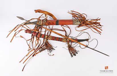 Sabre africain type mandingue, lame courbe...