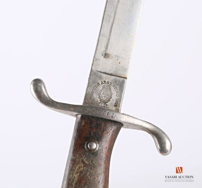 Machette argentine d'artillerie modèle 1909,...