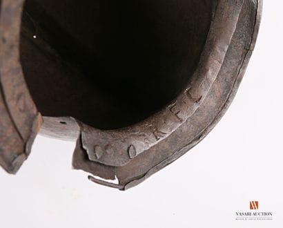 Casque type celata di ferro, casque formé...