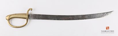 Sabre d'infanterie Briquet type 1816, poignée...