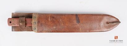 Machette britannique, lame de 38 cm, signée...