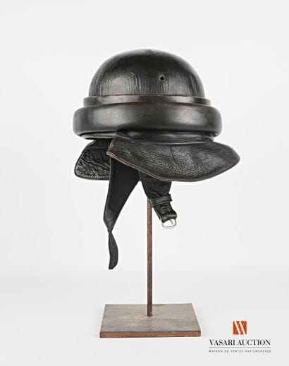 Casque de pilote allemand d'aéronef, modèle...