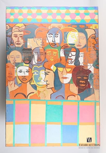PASSANITI Francesco (born in 1952)

The crowd

Oil...