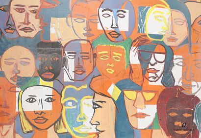 PASSANITI Francesco (born in 1952)

The crowd

Oil...