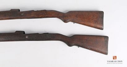 Crosse de fusil MAUSER, complète avec garde...