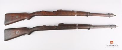 Crosse de fusil MAUSER, complète avec garde...