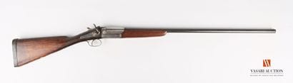 Fusil de chasse mono canon, percussion centrale...