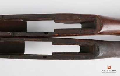 Crosse nue de fusil US GARAND M1, usures,...