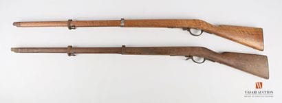 Crosse de fusil allemand M 71, avec garnitures...
