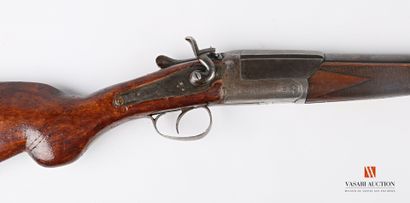 Fusil de chasse mono canon, percussion centrale...