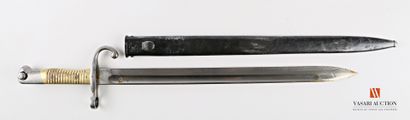 Baïonnette argentine modèle 1891, lame droite...