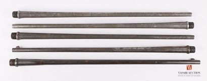 Éléments de fusil règlementaire, canon rayé...