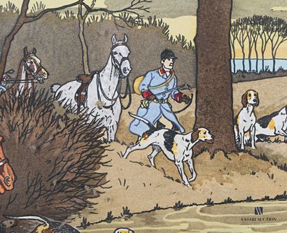 ELIOTT Harry (1882-1959) d'après

Chasse...