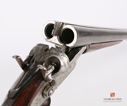 Fusil de chasse, percussion centrale par...