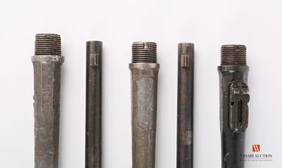 Éléments de fusil règlementaire, canon rayé...