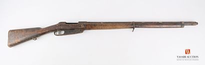 Fusil MAUSER modèle 1888, culasse et baguette...