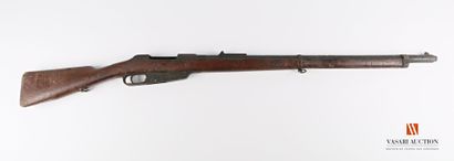 Fusil MAUSER modèle 1888, culasse et baguette...