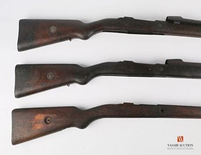 Crosse de fusil MAUSER, complète avec garde...