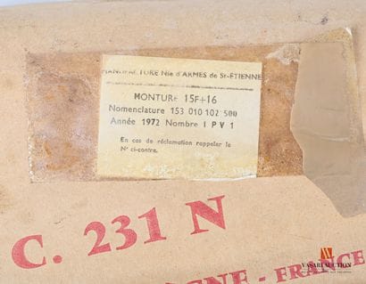 Crosse de carabine MAS 45, avec plaque de...