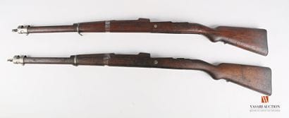 Crosse de fusil MAUSER, complète avec garde...