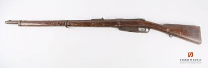Fusil MAUSER modèle 1888, culasse et baguette...