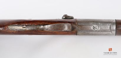 Fusil de chasse mono canon, percussion centrale...