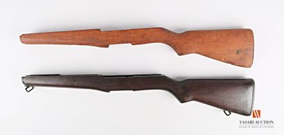Crosse nue de fusil US GARAND M1, usures,...
