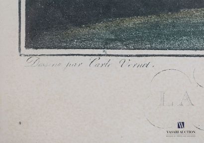VERNET Carle (1758-1836) dessinateur et LEVACHER...