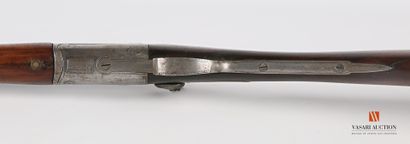 Fusil de chasse mono canon, percussion centrale...