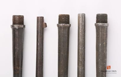 Éléments de fusil règlementaire, canon rayé...