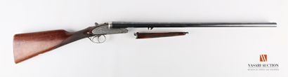 Fusil de chasse à contre platines, fabrication...