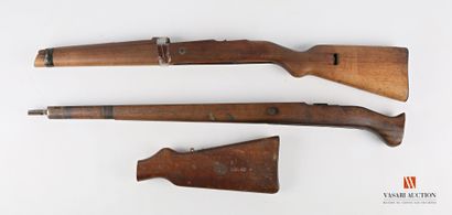 Crosse raccourcie de fusil Mauser, avec garnitures,...