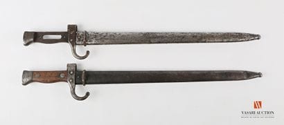 Baïonnette modèle 1892, plaquettes bois,...