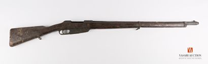Fusil MAUSER modèle 1888, culasse et baguette...