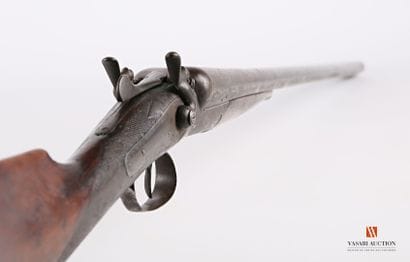Fusil de chasse, percussion centrale par...