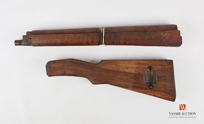 Crosse nue de fusil MAS 36, crosse, bâti...