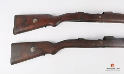 Crosse de fusil MAUSER, complète avec garde...