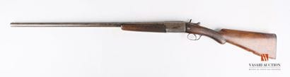 Fusil de chasse mono canon, percussion centrale...
