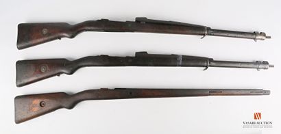 Crosse de fusil MAUSER, complète avec garde...