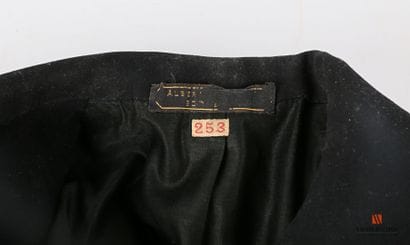 Manteau d'officier de marine, drap noir,...
