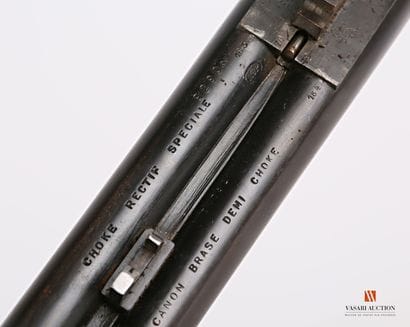 Fusil de chasse GAUCHER, calibre 12-70, canons...