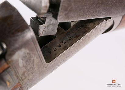 Fusil de chasse mono canon, percussion centrale...