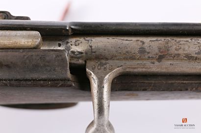 Carabine de chasse à verrou mono coup, mécanisme...