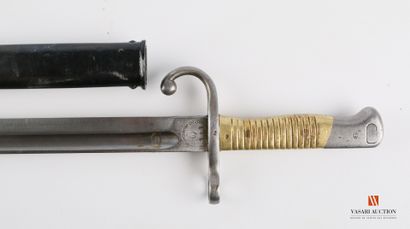 Baïonnette argentine modèle 1891, lame droite...
