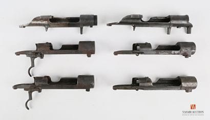 Éléments de fusil MAUSER, différents modèles,...